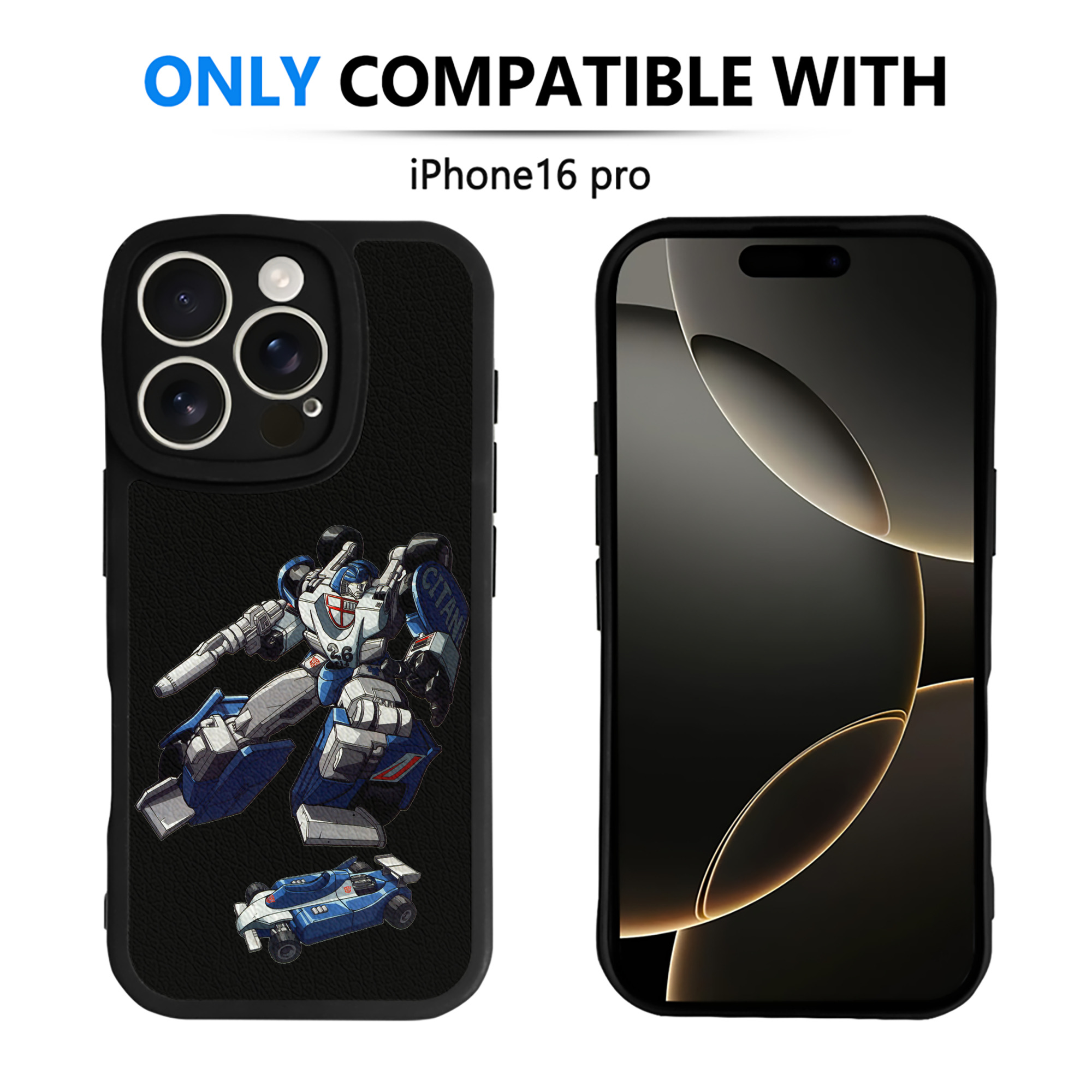 （画像用）  【iPhone 16シリーズ対応】シリコンスマホケース（レザー調） 材質：シリコン